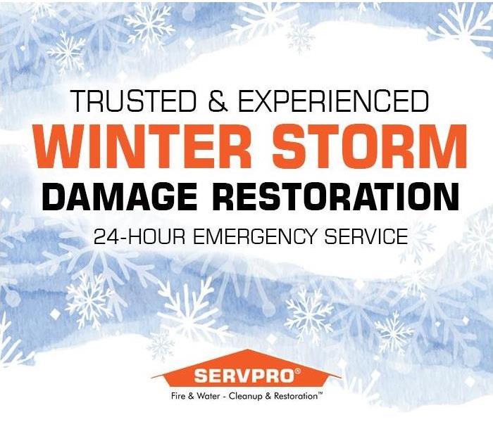 Winter Weather Storm SERVPRO Logo